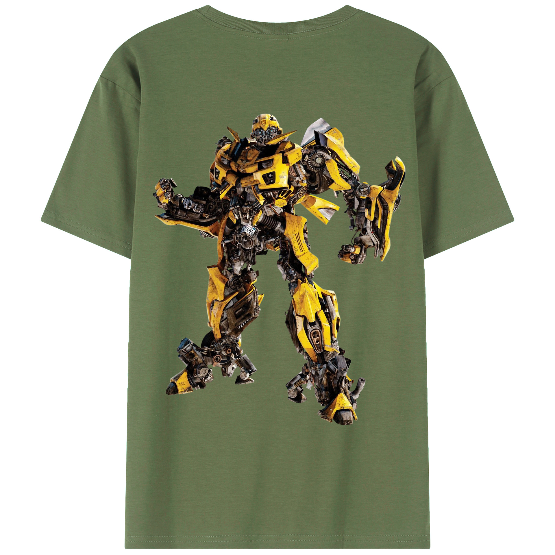 （画像用）  綿100％ メンズ半袖Tシャツ（バックプリント） 通気性